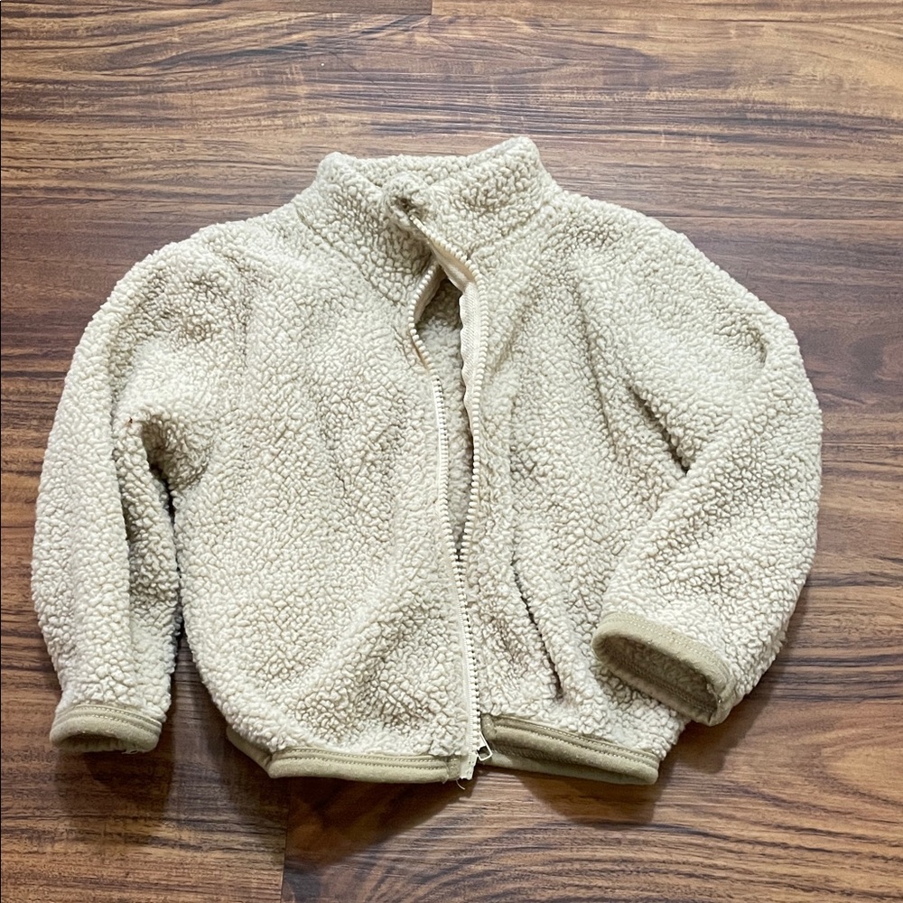 Cozy Cream Kids Jacket